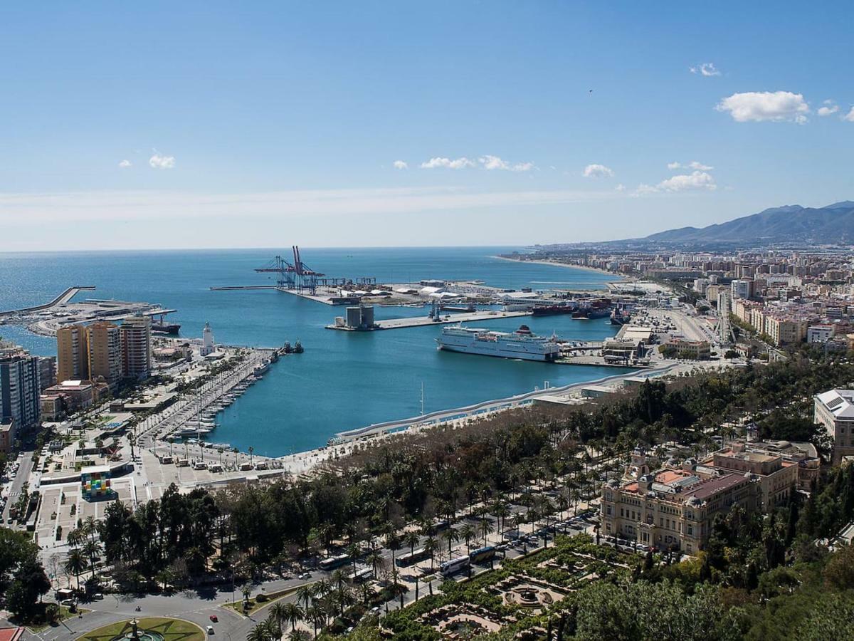 Malaga Casco Historico Lägenhet Exteriör bild